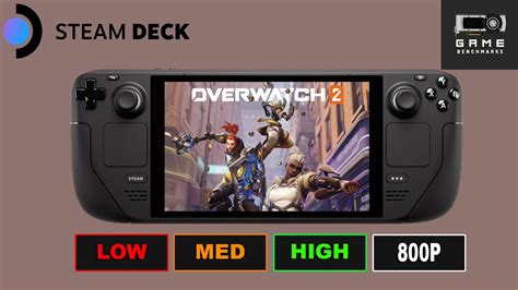 Overwatch 2 Steam Deck 800p Low Med High Fsr Benchmark