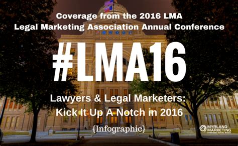 Lawyers And Legal Marketers Kick It Up A Notch In 2016 An Lma16