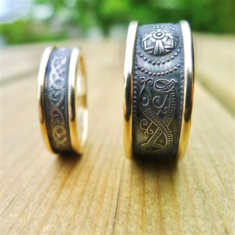 These Are A Matching Pair Of Celtic Wedding Rings I Make Celtic