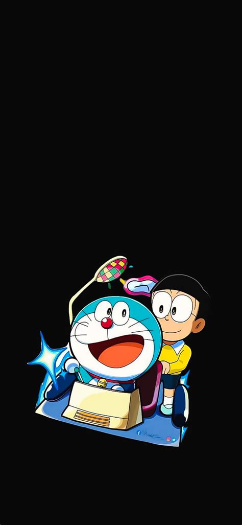 77 Wallpaper Black Doraemon Pics Myweb
