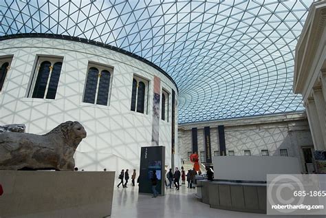 Great Court British Museum London Stock Photo