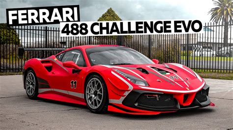 Ferrari 488 Challenge EVO Car Review YouTube