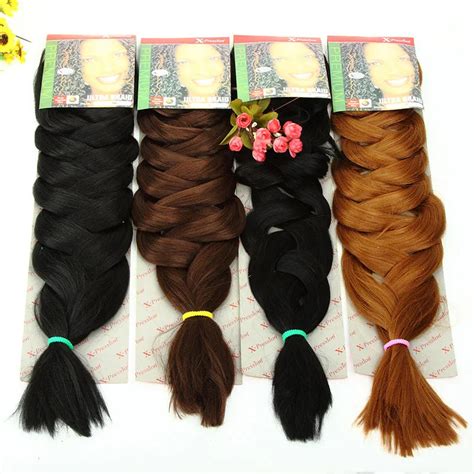 30pcslot Wholesale Expression Braiding Hair 82 165g Various Colors