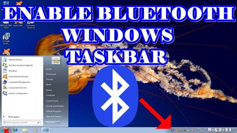 Enable Bluetooth Icon In Windows 7 Youtube