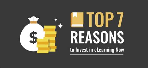 Top 7 Reasons To Invest In Elearning Now Infographic