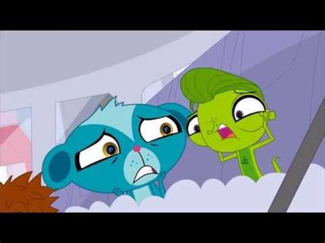 It is the first song of the series, apart from the theme song. Littlest Pet Shop We're being attacked by aliens! - YouTube