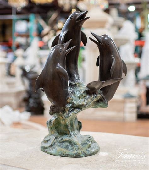 Bronze Bronze Fountains Dolphin Animal Fountains Product Page 3