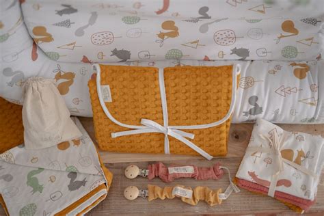 Pack Viaja Con Tu Peque Bosco Collection Baby Eleven Handmade