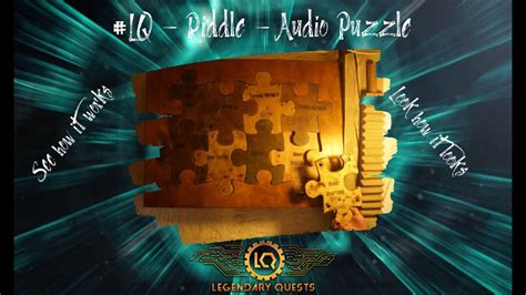 Lq Riddle Audio Puzzle For Escape Room See How It Works