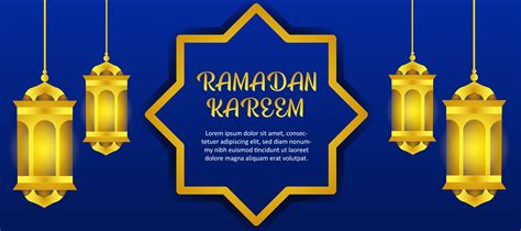 Ramadan Kareem Banner 999602 Vector Art At Vecteezy
