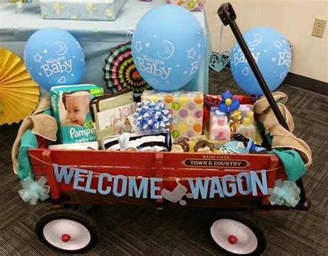 However, if you're looking for something unique, try one of these fun ideas. Welcome Wagon | DIY Baby Shower Gift Basket Ideas for Boys ...