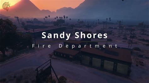 Sandy Shores Fire Station Fivem Mlo Gta V Interior Youtube