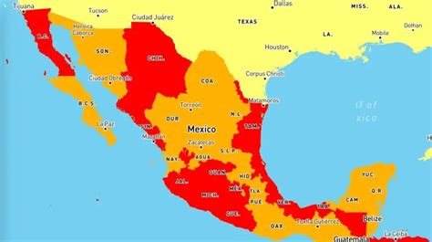 Mexico Mapamundi Mapas De Mexico Guia De Mexico Turismo E Informacion