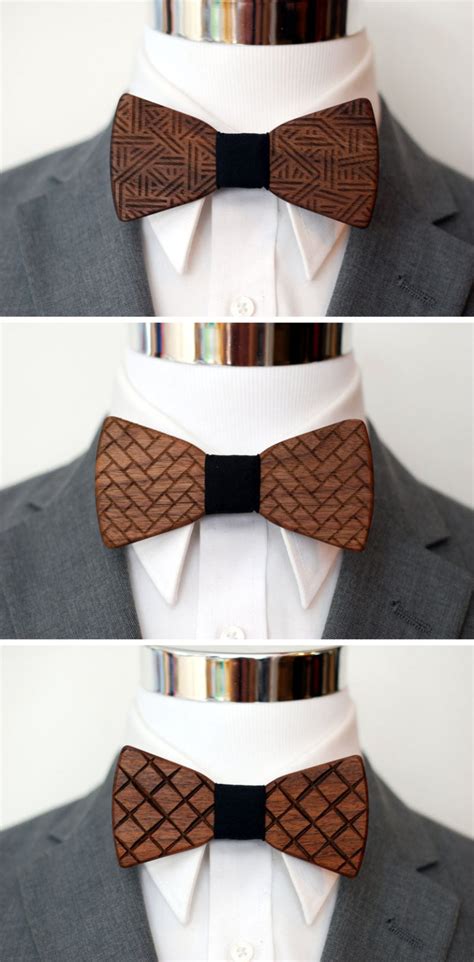 8 Wood Bow Ties That Offer A Twist To The Traditional