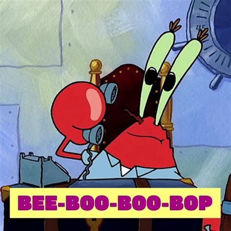 remember when bee boo boo bop spongebob squarepants