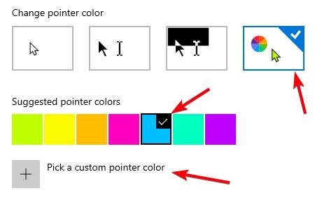 How To Change Mouse Pointer Color And Increase It S Size On Windows