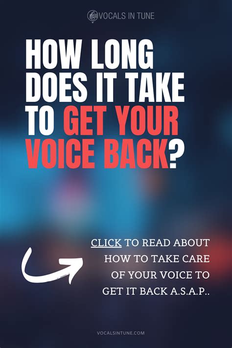 It Is Not Easy To Determine How Long Does It Take To Get Your Voice