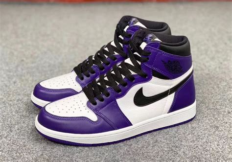 Air Jordan 1 Court Purple 555088 500 Release Date Sneaker Bar Detroit