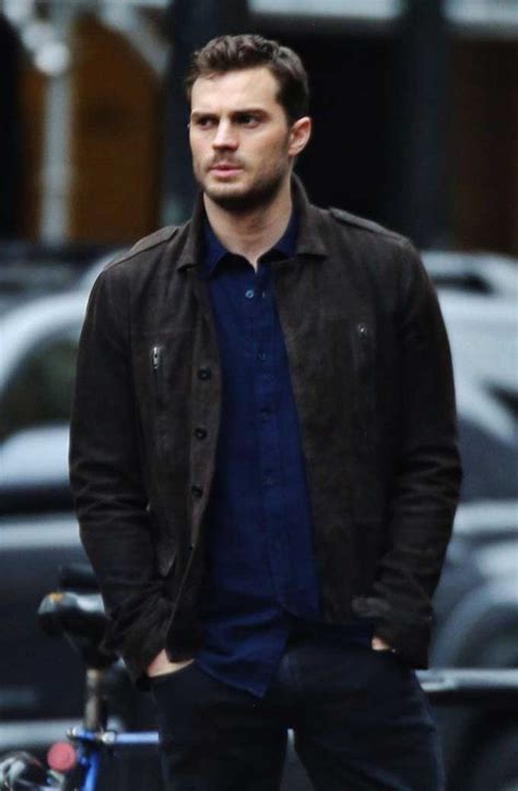 Christian Grey Fifty Shades Darker Jamie Dornan Leather Jacket