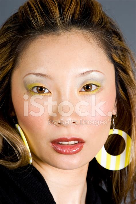 Headshot Of A Japanese Woman Stock Photo Royalty Free Freeimages