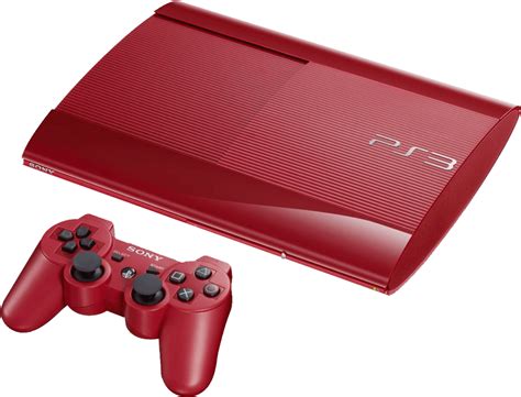 Playstation 3 Super Slim 500gb Console Garnet Red Ps3pwned Buy