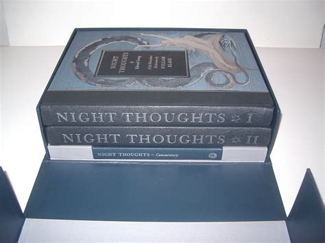 Night Thoughts Folio Society Limited Edition 2005 Hc Books