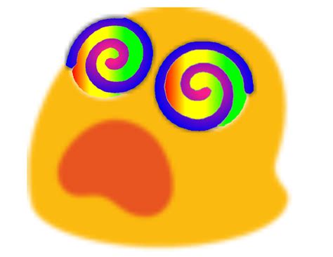 Rainbow Blob Emoji