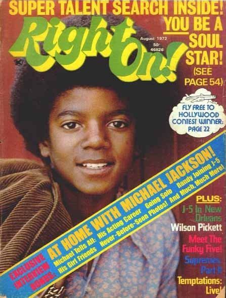 Right On Magazine Covers Jackson Five 1972 I Want This Facts About