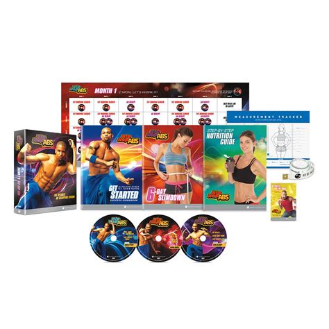 Hip Hop Abs Dvd Workout Flat Abs Exercise Weight Loss No Crunch Or