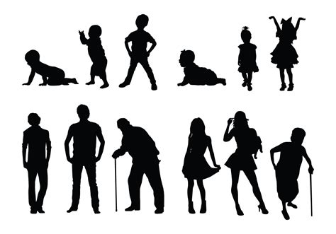 687 free vector graphics of human silhouette. Silhouette Human Free Vector Art - (11547 Free Downloads)