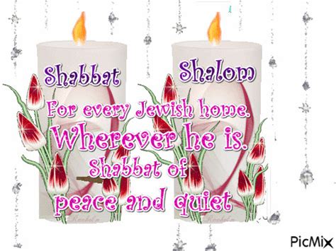 Shabbat Shalom Free Animated  Picmix