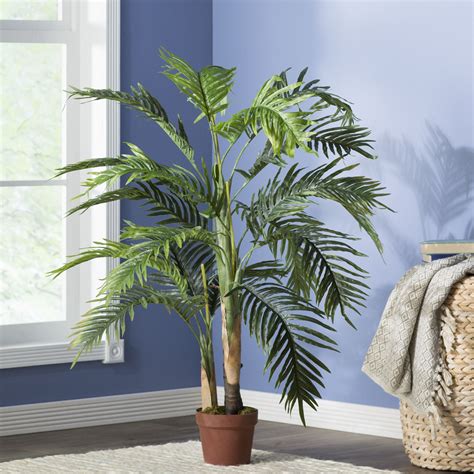 42.25" Artificial Palm Tree in Pot | Potted trees, Palm trees