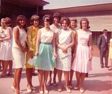 Burbank High School Graduation Burbank California 1964 1960s