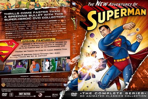 Dc Classics The New Adventures Of Superman Tv Dvd Custom Covers Dc