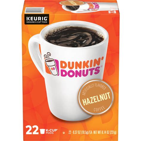 Dunkin Donuts Hazelnut Coffee 22 To 132 Count Keurig K Cup Pick Any