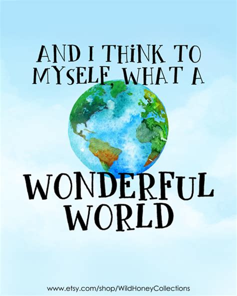 what a wonderful world printable wall decor wall art earth etsy wonders of the world