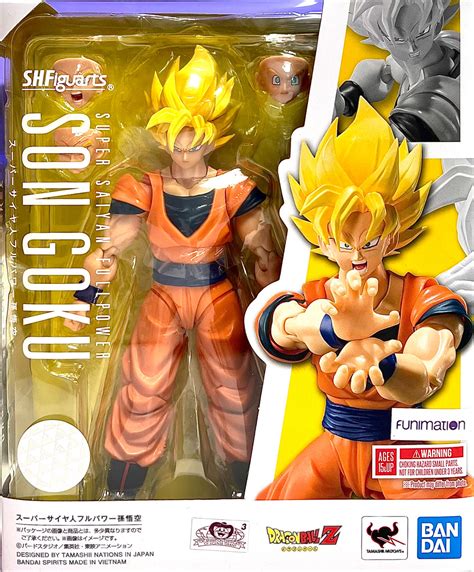 Super Saiyan Full Power Son Goku Dragon Ball Z Sh Figuarts Hobbyholics