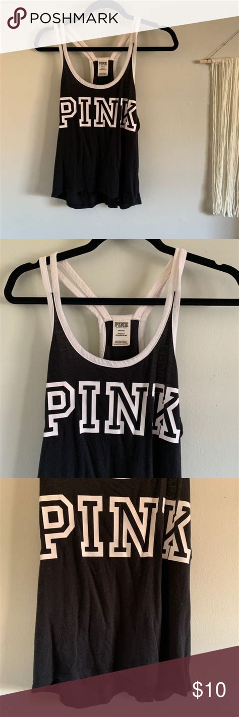 Pink By Vs Tank Top Pink By Victorias Secret Tank Top Size Medium