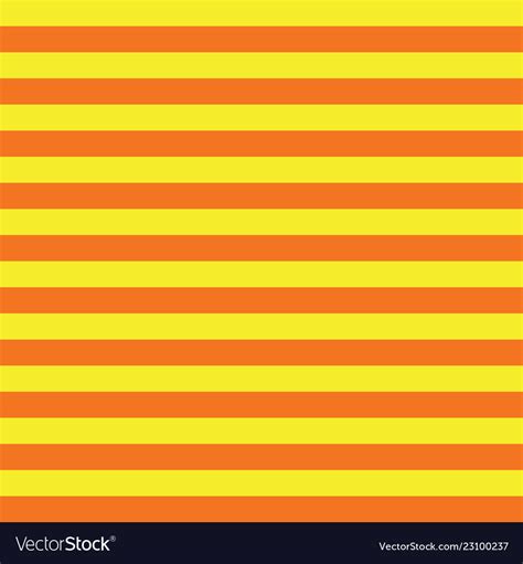 Yellow And Orange Stripes Seamless Pattern Vector Image