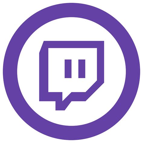 Twitch Icon Free Download Transparent Png Creazilla