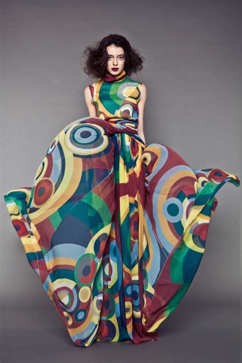 The Fashion Dish — Sonia Delaunay 1885 1979 Art Deco Re Released