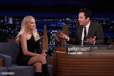 Actress Kristin Chenoweth During An Interview With Host Jimmy Fallon News Photo Getty Images