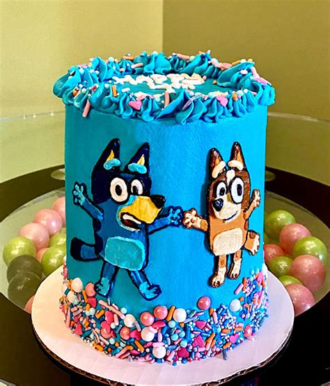 Bluey Cake Pops Kids Birthday Ts Bluey Tv Show Ts Birthday
