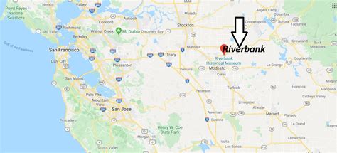 Where Is Riverbank California What County Is Riverbank In Where Is Map