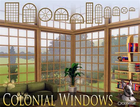 Cyclonesues Colonial Windows Sims 4 Windows Sims The Sims 4 Packs