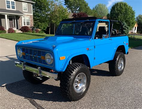 Modified 1971 Ford Bronco 5 Speed For Sale On Bat Auctions Sold For