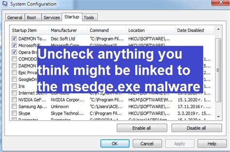 How To Remove Msedge Exe Virus