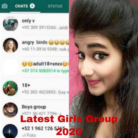 Active Girls Whatsapp Group Links 2020 Top Sexy Girls Whatsapp Group