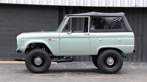 A Comprehensively Restored And Upgraded 1969 Ford Bronco With A 302