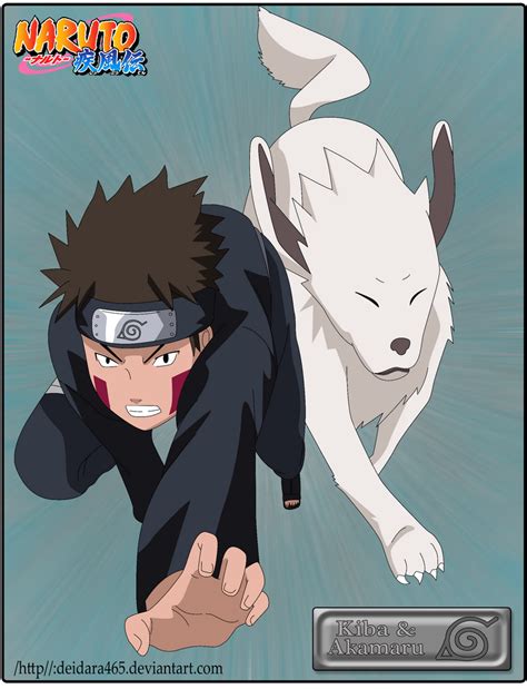 Kiba And Akamaru By Deidara465 On Deviantart